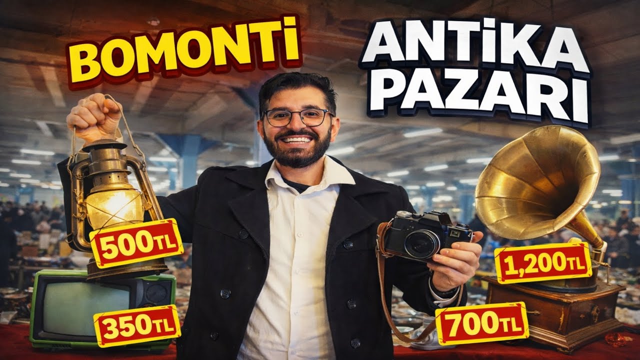 Bomonti Antika Pazarı Şaşırttı! Nadir Parçalar ve Sürprizler #36 (English Dub)