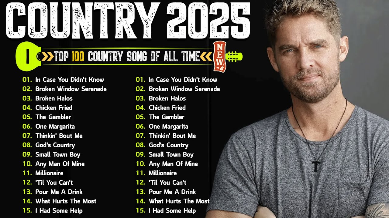New Country Playlist 2025  - Brett Young, Whiskey Myers, Chris Stapleton, Zac Brown Band,...