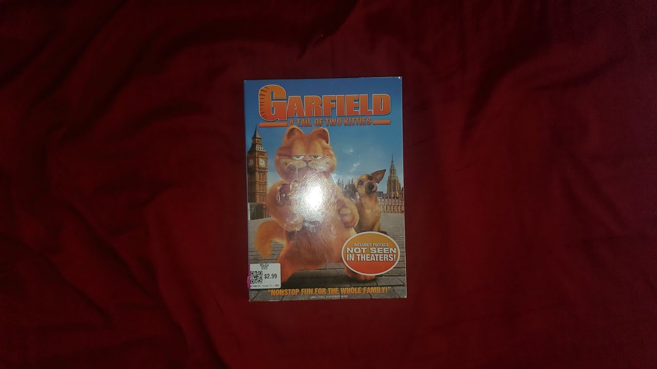 Opening to Garfield: A Tails Of Two Kitties 2006 DVD (Full-Screen Theatrical)