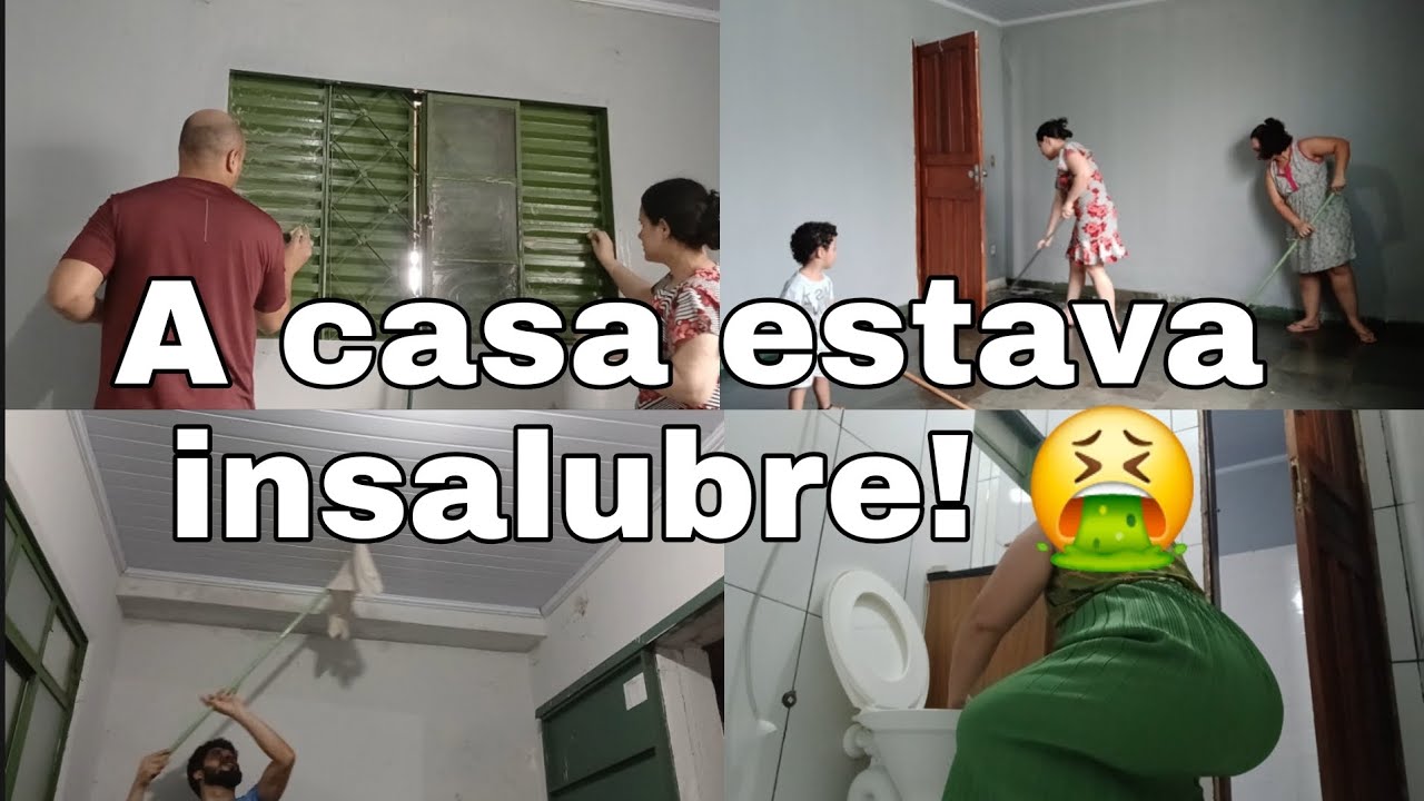 FAXINA PESADISSIMA NA CASA NOVA / 4 DIAS DE PURA LIMPEZA SATISFATÓRIA! 