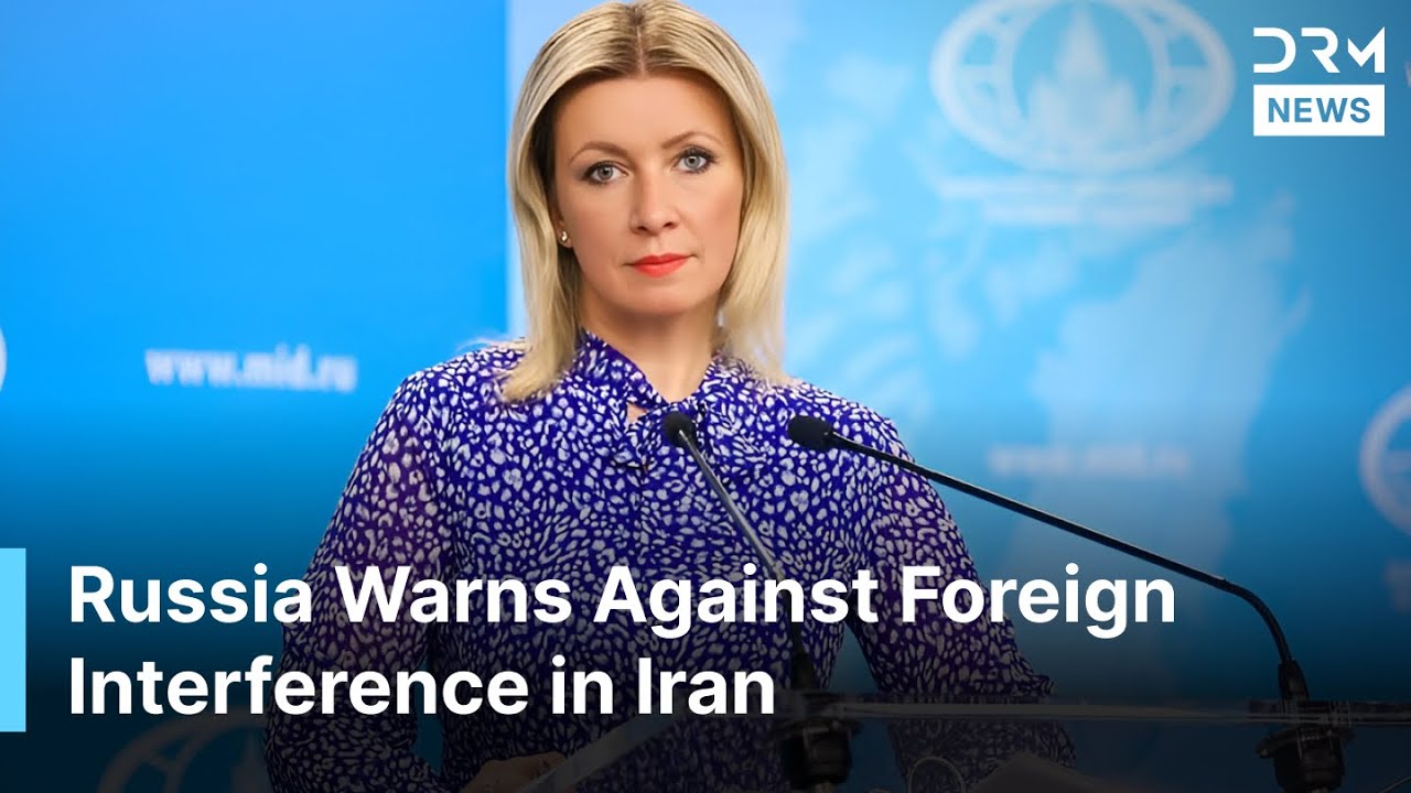 "Totally Unacceptable," Russia Slams U.S. Intervention in Iran, Rejects Regime Change Claims | AC1N