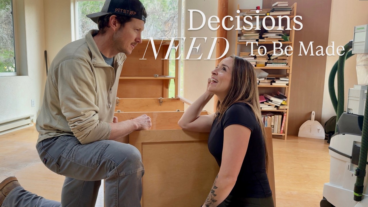 Decisions NEED to be made | Healthier Grocery Haul | Progress on Cabinets with FESTOOL