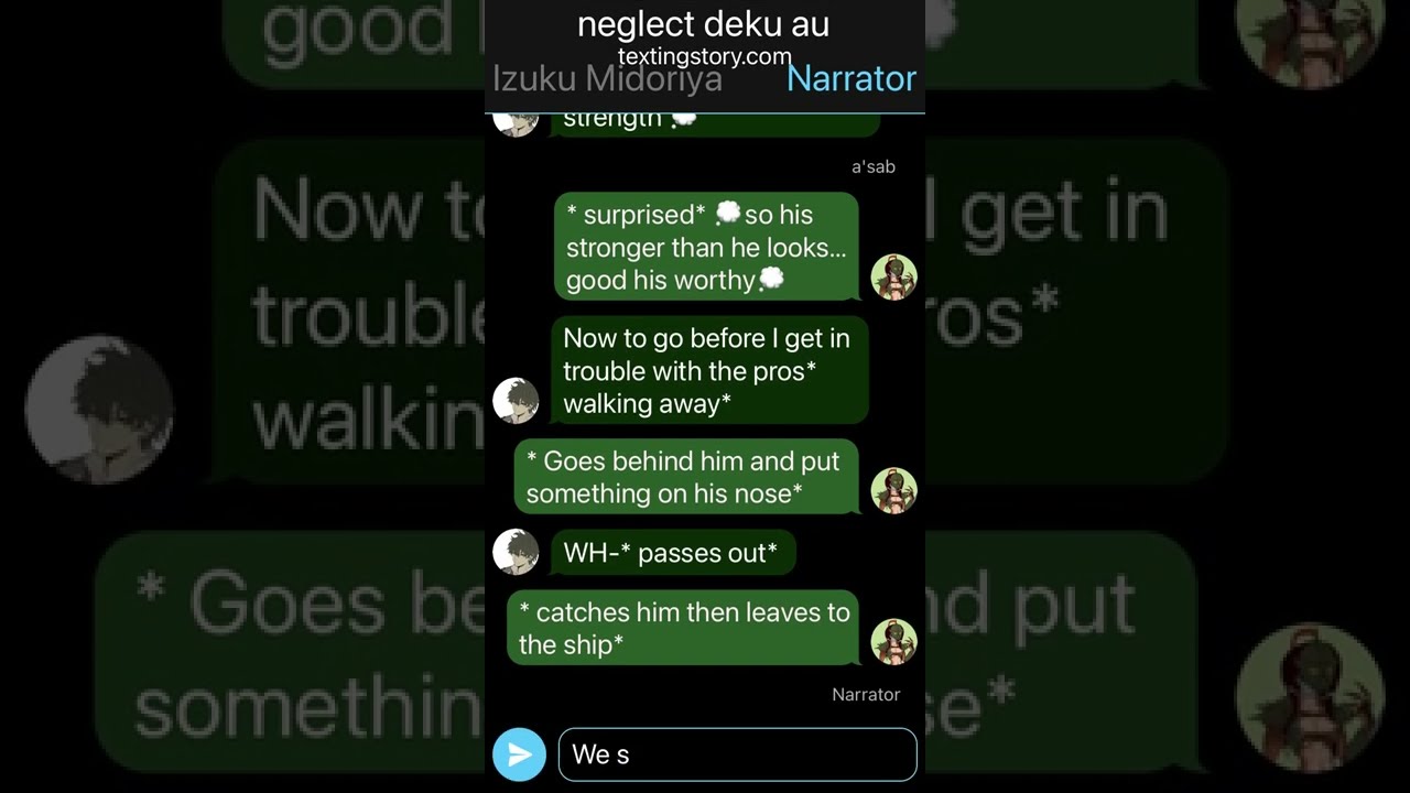Dekus girlfriend as a yautja texting story pt/1
