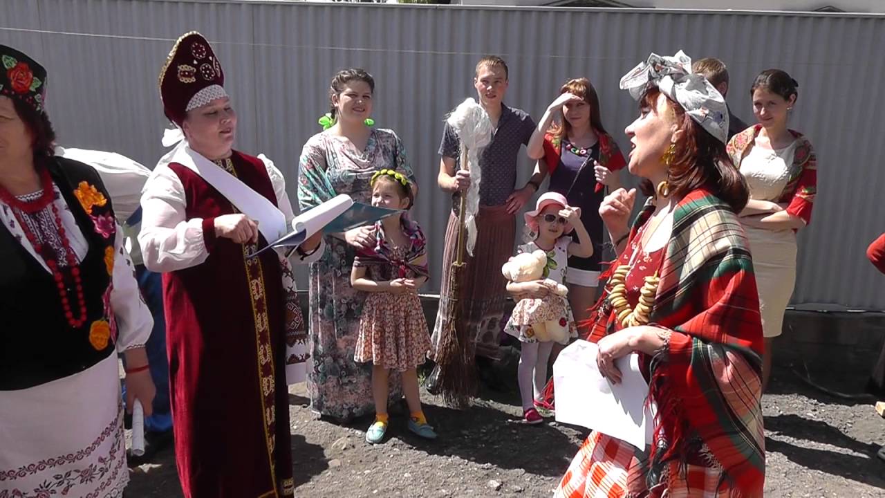 Сватовство Александра к Ольге (в русском казачьем стиле)