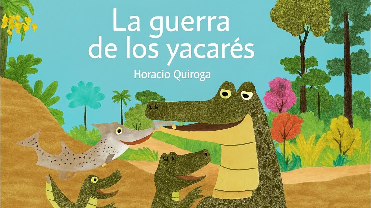 La guerra de los yacarés - Horacio Quiroga (Versión acelerada)