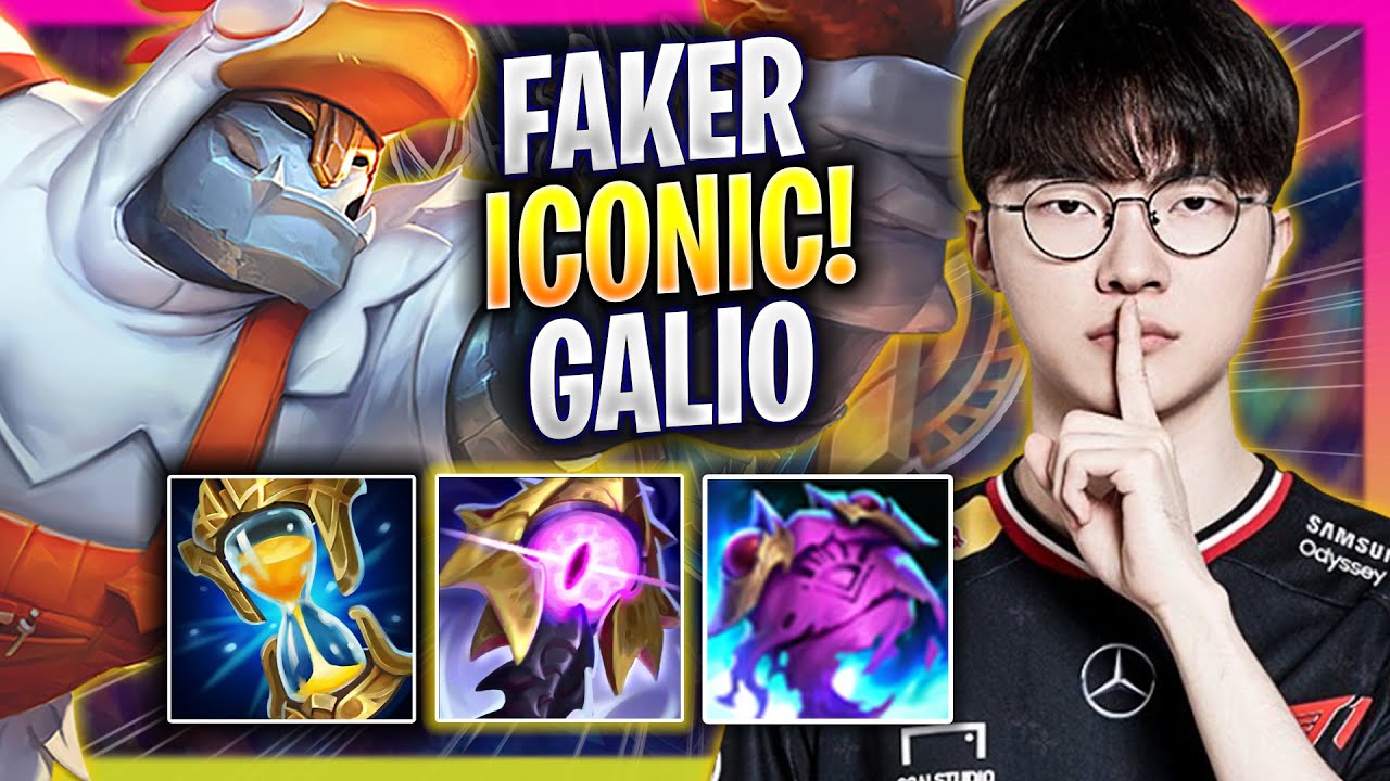FAKER IS BACK WITH HIS ICONIC GALIO! - T1 Faker Plays Galio JUNGLE vs Aurora! | Season 2025
