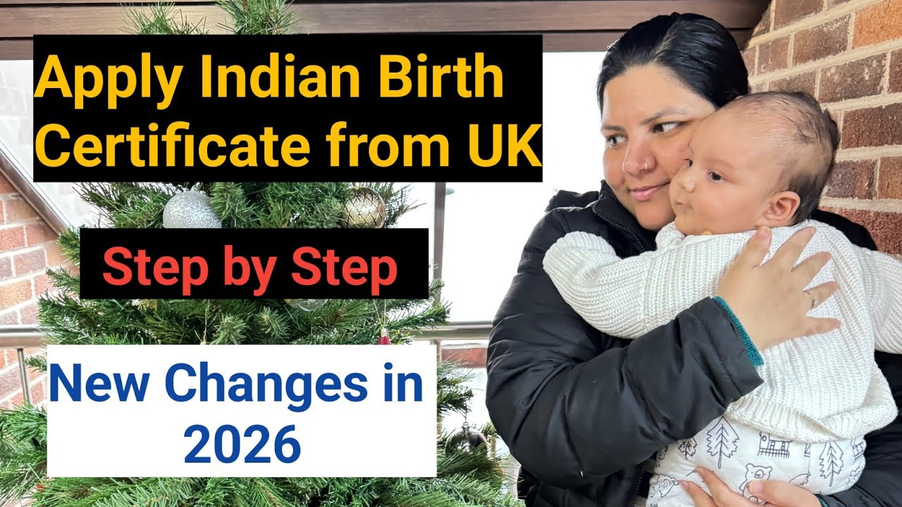 How to apply indian birth certificate for baby born in UK |step by step |#techladduji