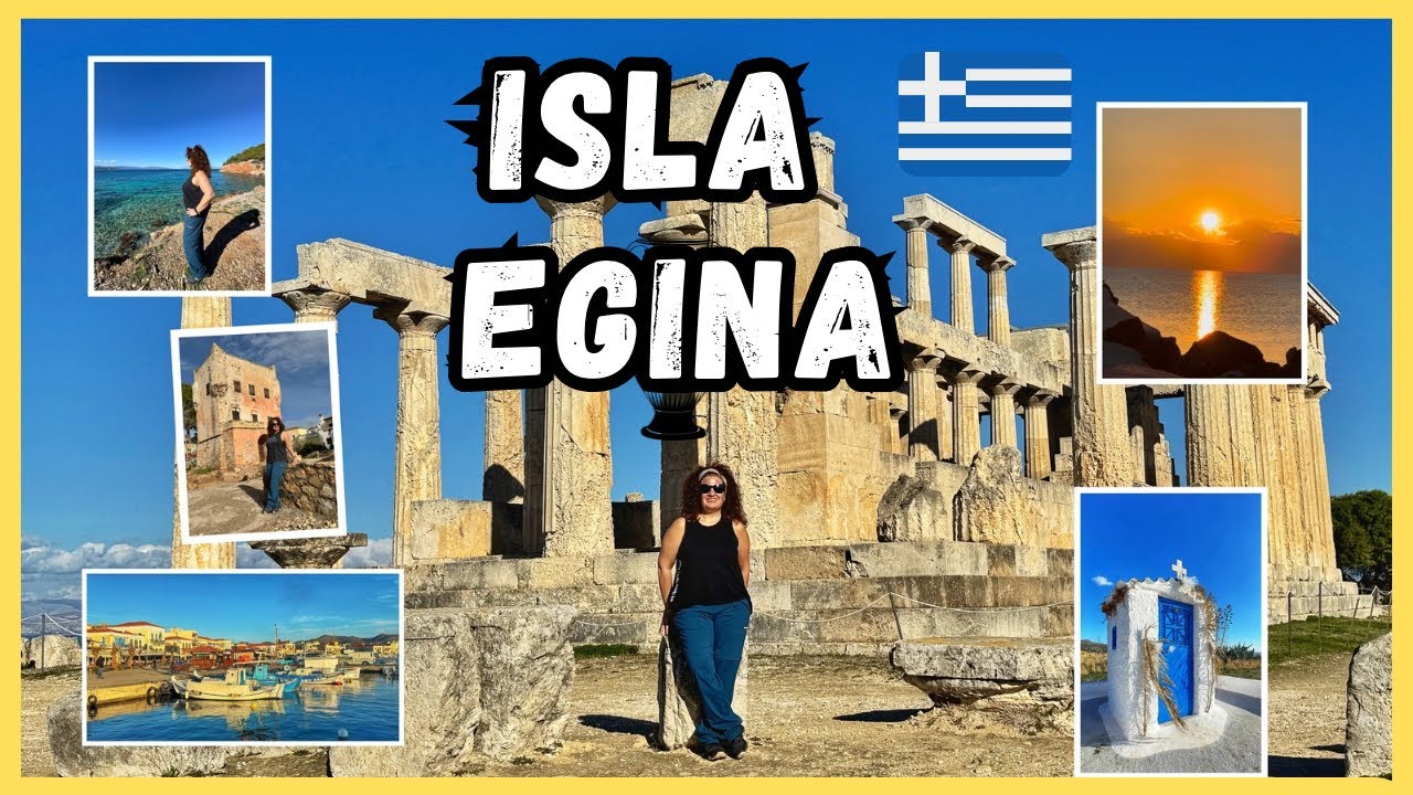🇬🇷 Egina La Isla Griega cerca de Atenas que debes visitar. Que Ver y Hacer Guía Completa y económica