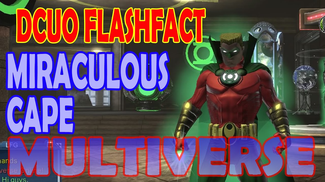 DCUO Mister Miracle Cape