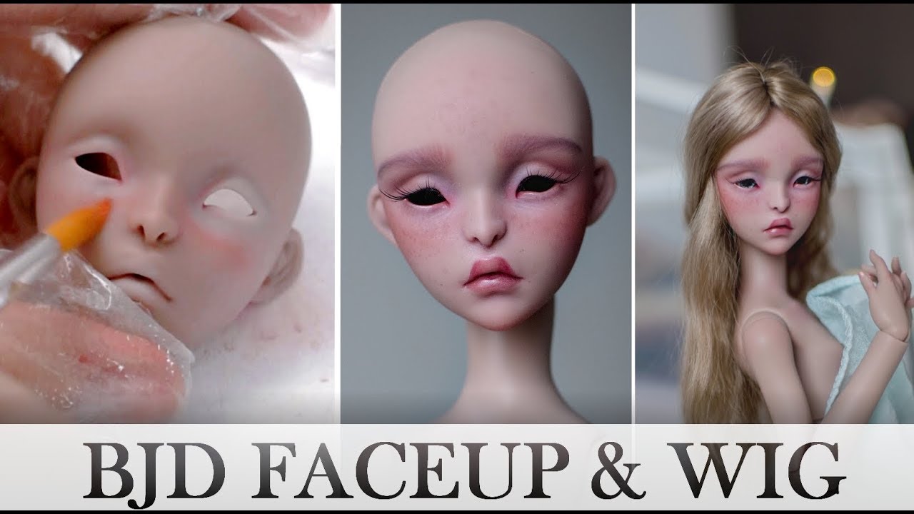 BJD FACEUP & wig - Lillycat Cerisedolls: Amy (Marron Glac&eacute;)