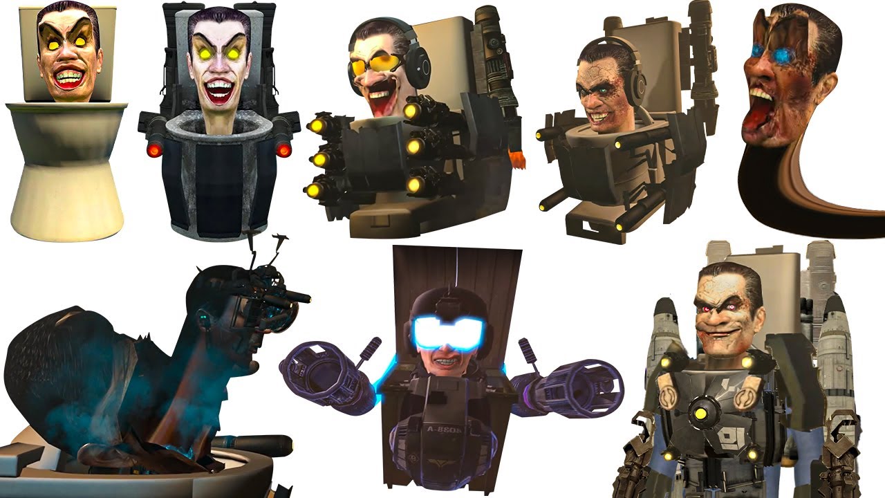 Niveles de Poder del G-MAN (Actualizado Skibidi Toilet)