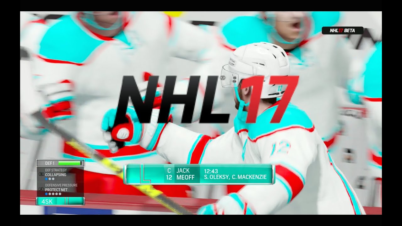 NHL 17 Beta EASHL Gameplay