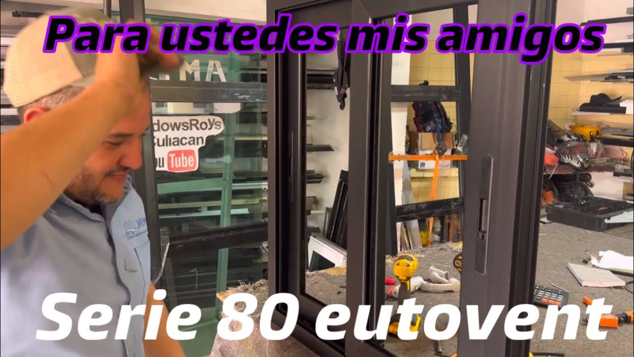 Fábricacion serie 80 de eurovent 2 hojas