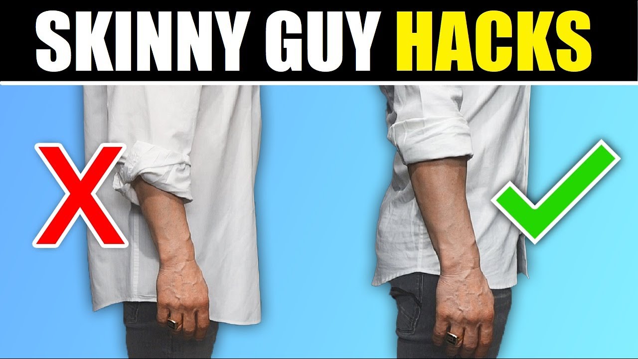 10 Skinny Guy Hacks To Look BETTER! (and MORE Muscular)