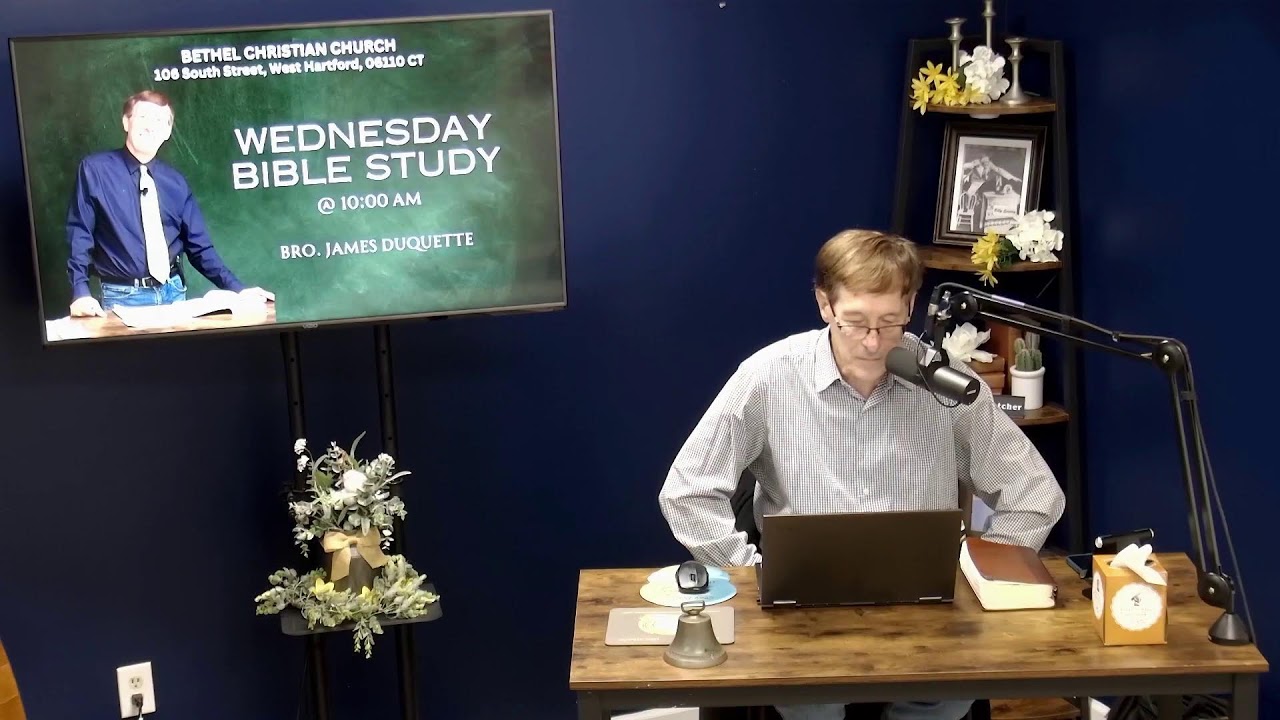 WEDNESDAY BIBLE STUDY