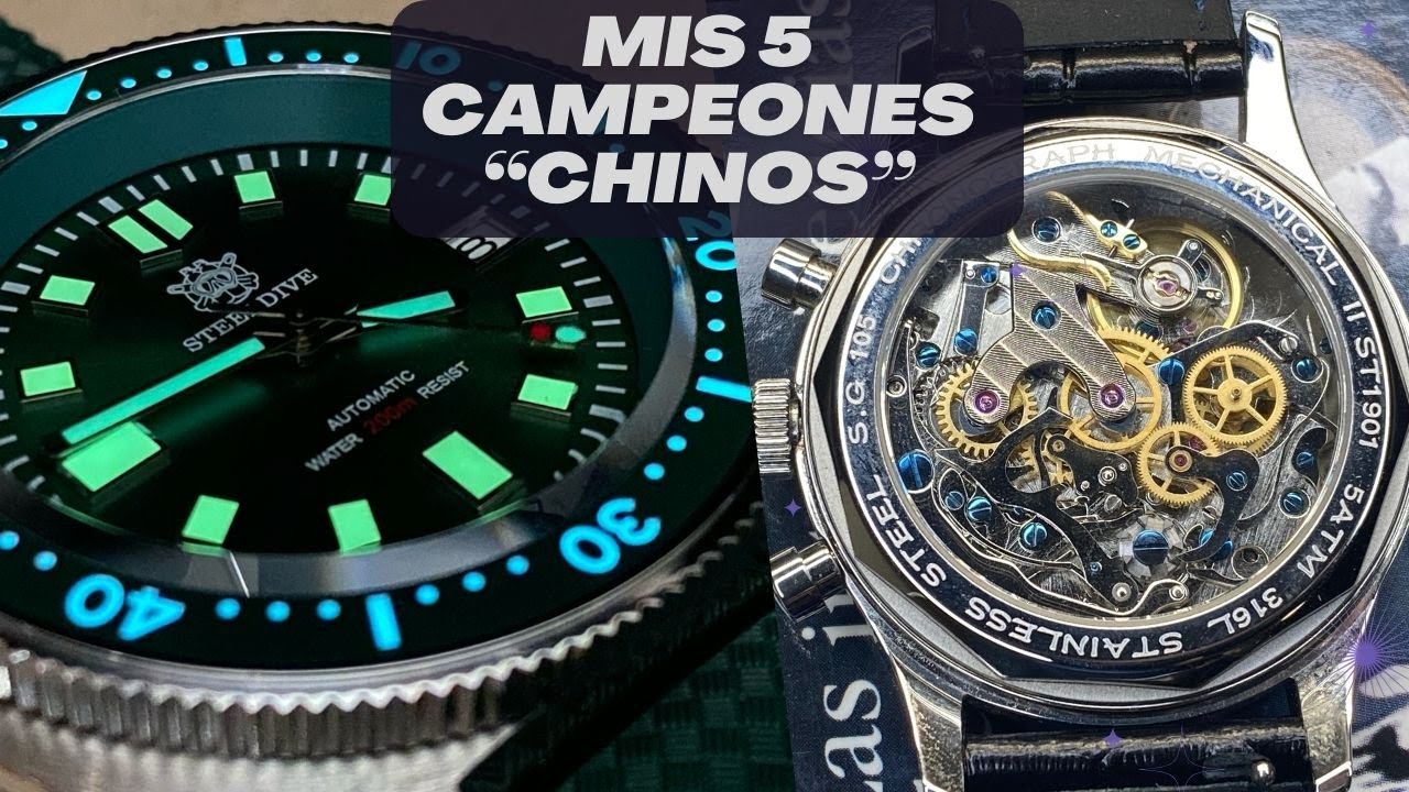 Mis 5 CAMPEONES para adentrarte en la relojería china || Garantía de éxito CdR