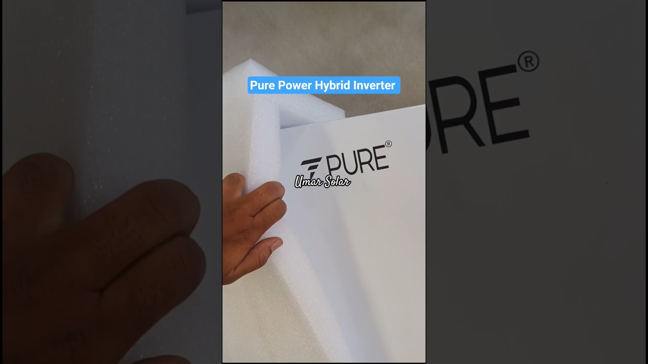 Pure Power 5kw Hybrid Solar Inverter by Umar Solar Services