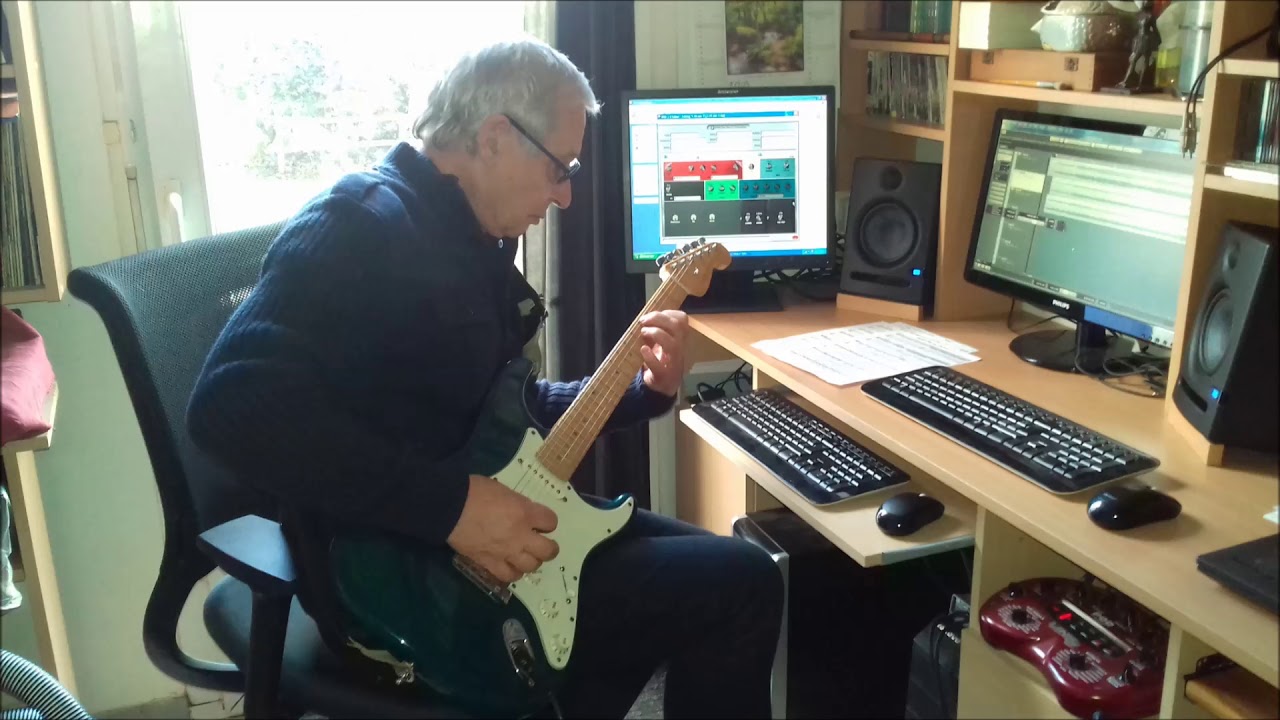 When a blind Man Cries Instrumental - Deep Purple - Cover by Daniel Lindeker