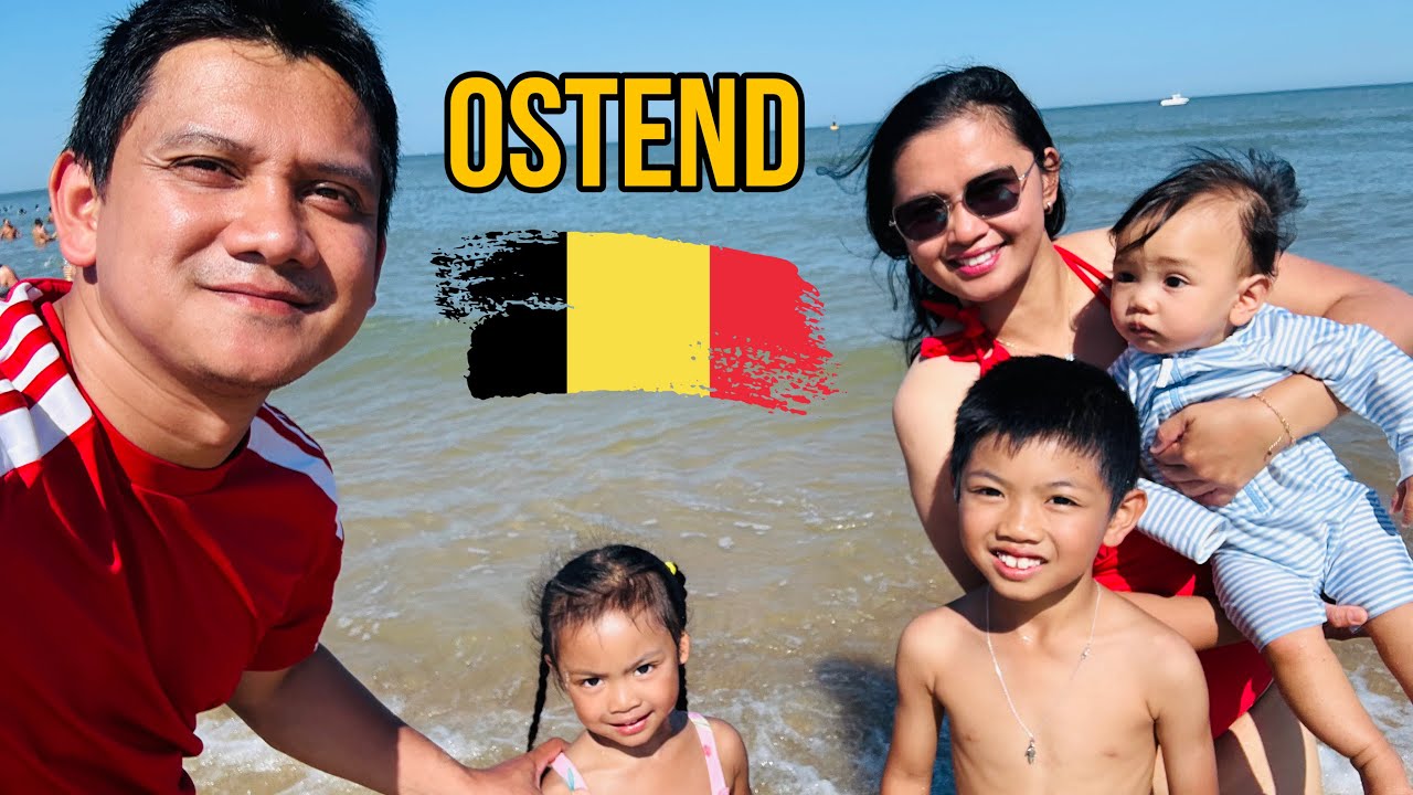 4K | OSTEND 🇧🇪| A City on the Belgian Coast | Filipinos in Germany 🇩🇪 | Travelling with the Carda&ntilde;os