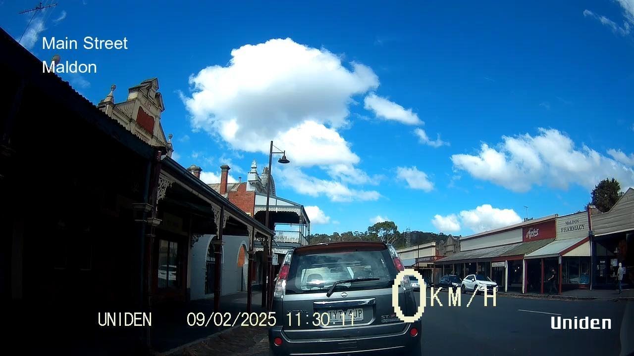 Maldon to Kyneton via Castlemaine - Sunday Drive 9 February 2025