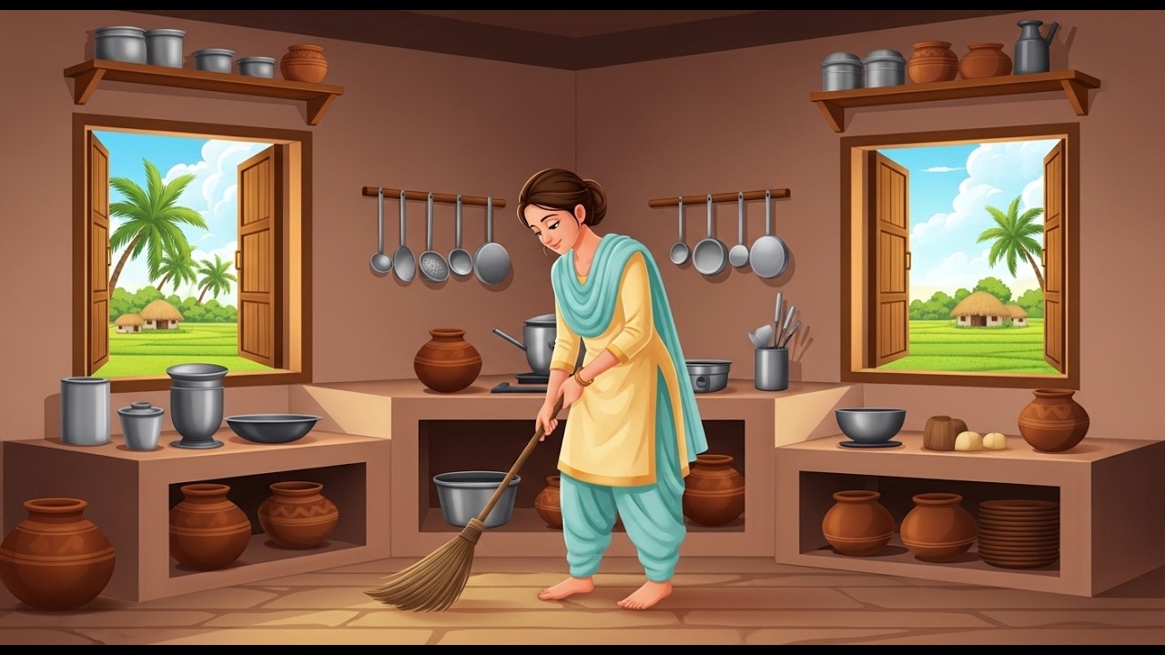 Peaceful Village Life Style | Simple Daily Routine in a Rural Village | Family morning routine