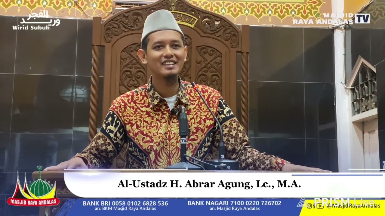 “Menjaga Pandangan Dan Hati.” || Al-Ustadz H. Abrar Agung, Lc., M.A.