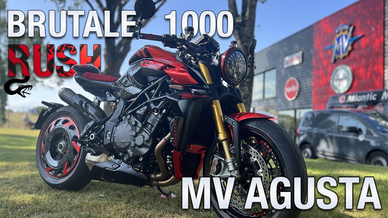 MV Agusta Brutale 1000 RUSH en exclusivité !
