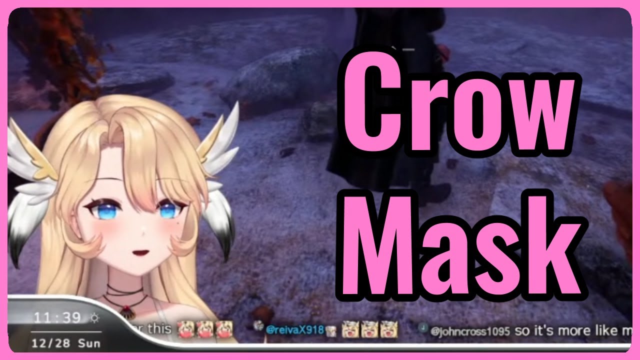 Скай обожает парня в маске ворона.