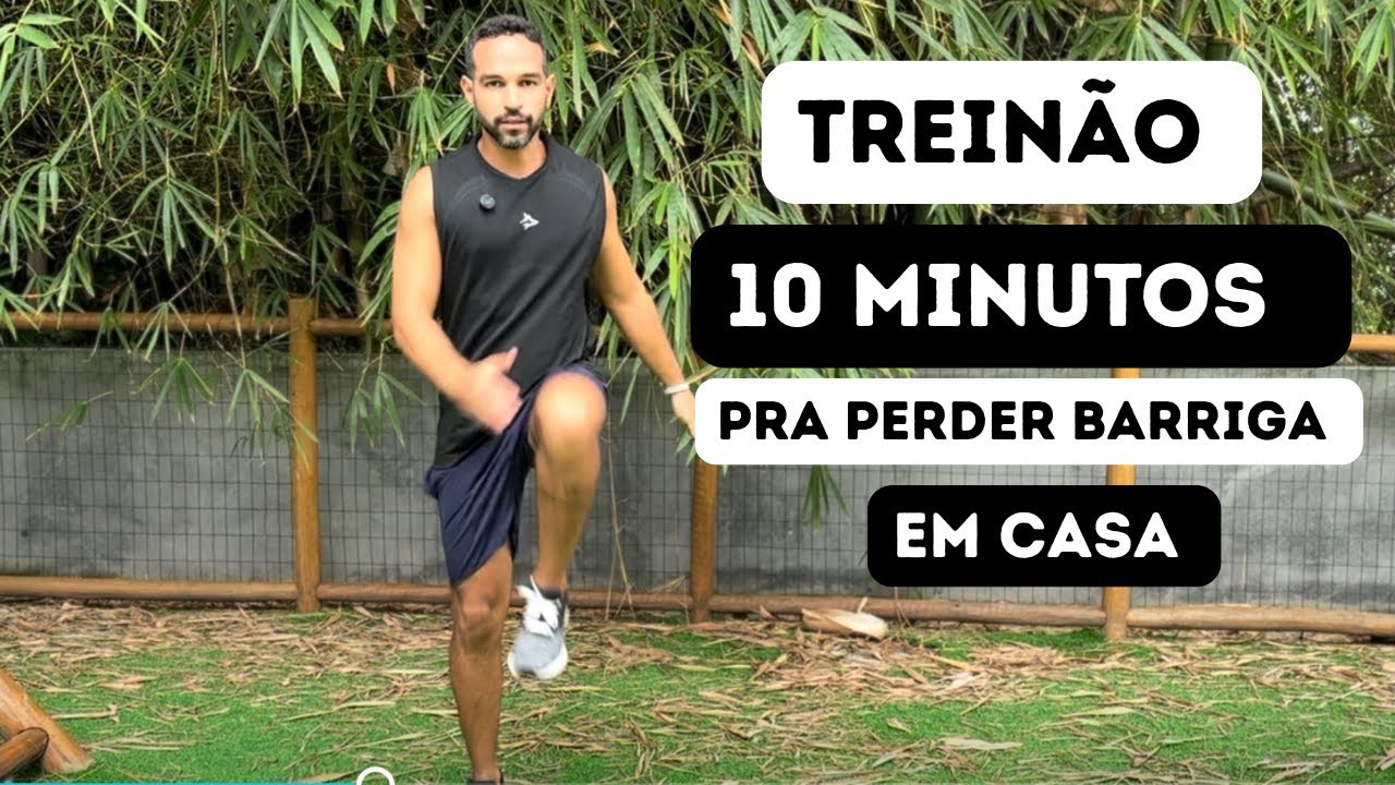 Treino em casa para perder barriga rápido 