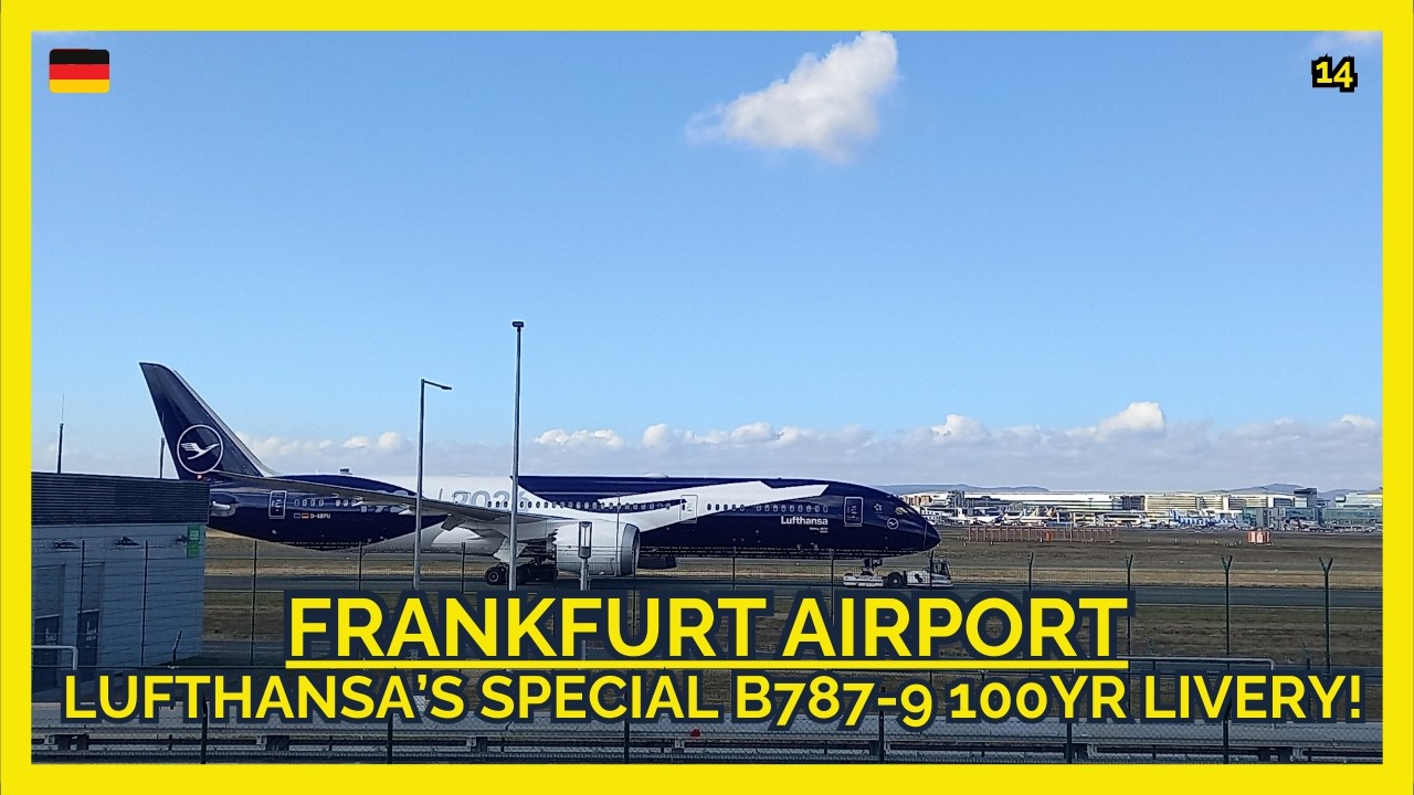 SPECIAL | Lufthansa 100 Years Livery on the Boeing 787-9!