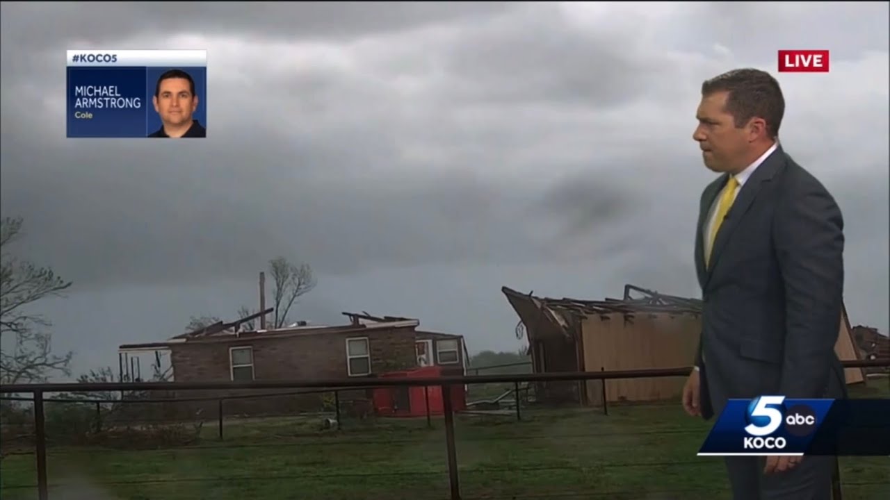 04/19/2023 KOCO OKC - 7pm Cole Confirmed Tornado Coverage