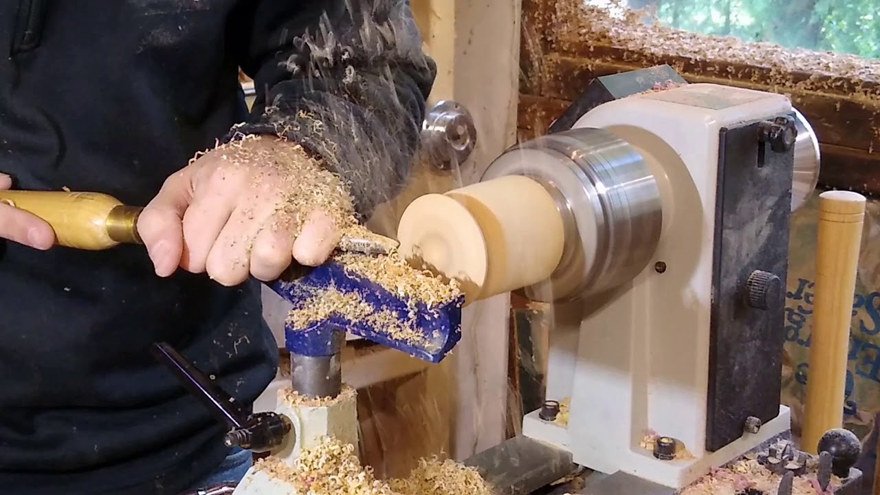 Woodturning Scrap Wood Pendants, Real Time ASMR