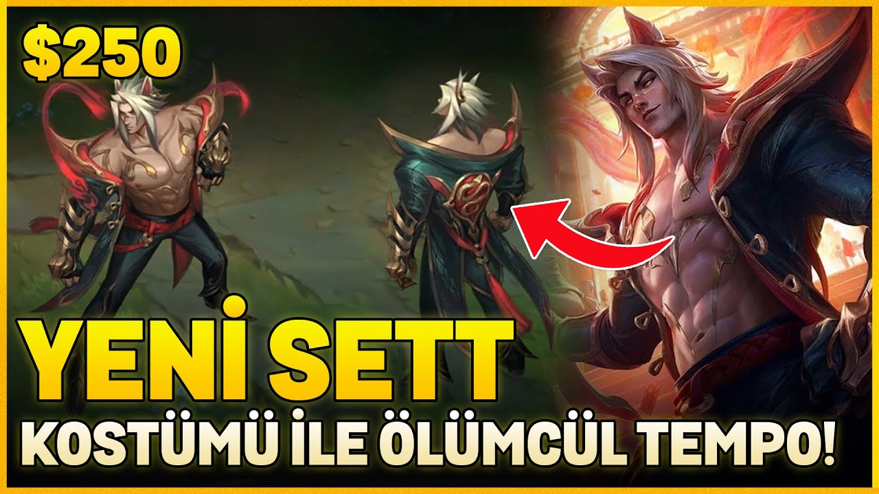 250 DOLAR SETT KOSTÜMÜ! ÖLÜMCÜL TEMPO SETT VE ELEKTRİK VER TEEMO! | LoL PBE Oynanış