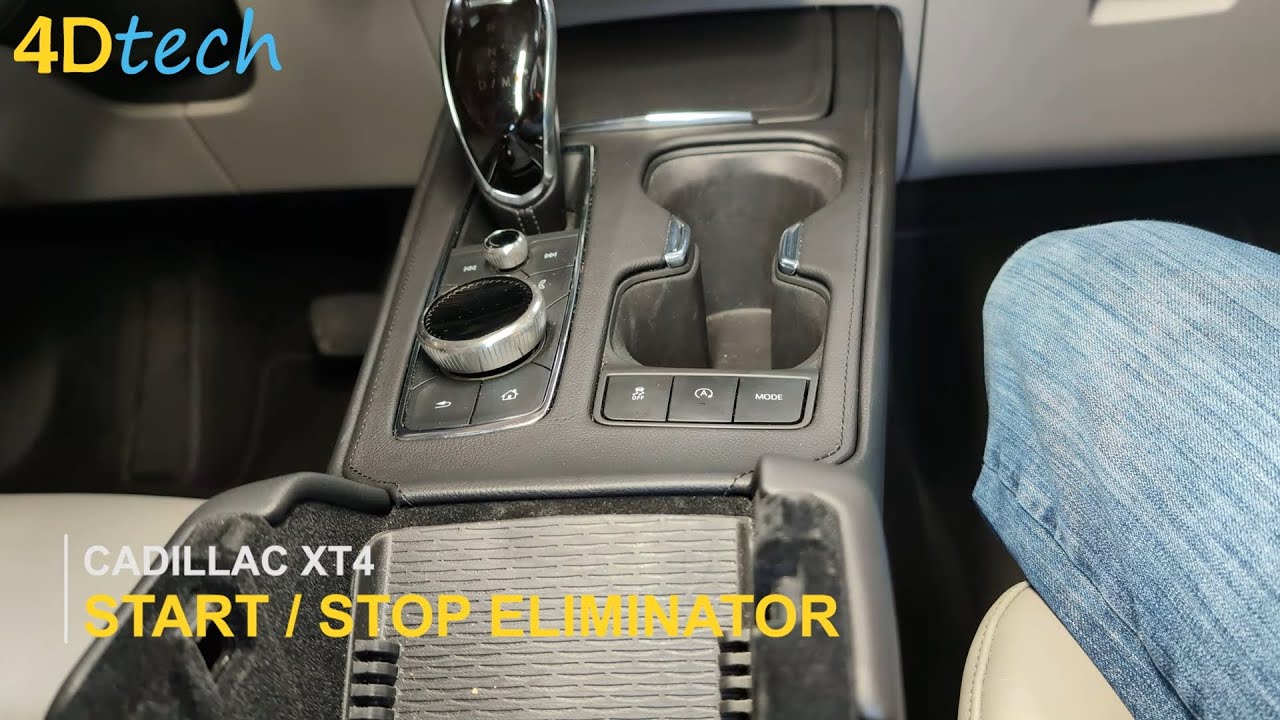 Cadillac XT4 DISABLE Auto Start/Stop Feature - Turn ON and OFF permanently! [2019-2023]