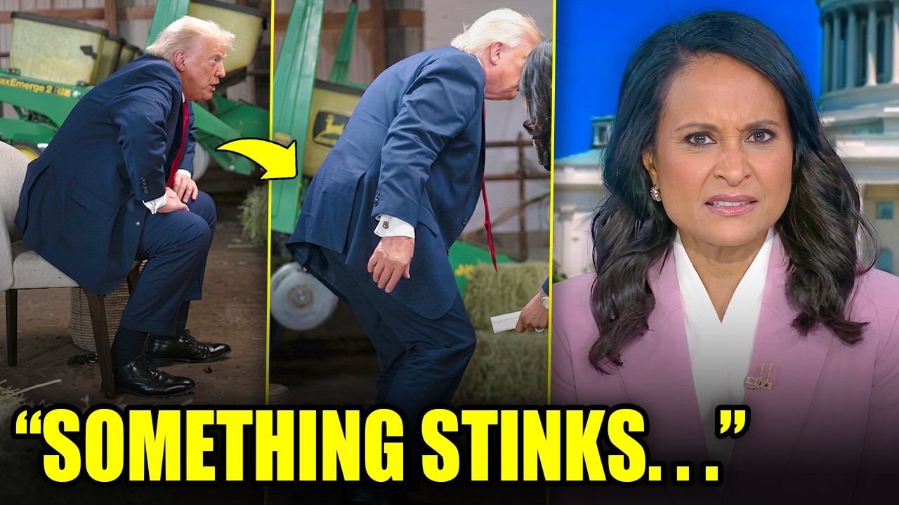 Trump RUNS AWAY After Passing Gas On Camera!
