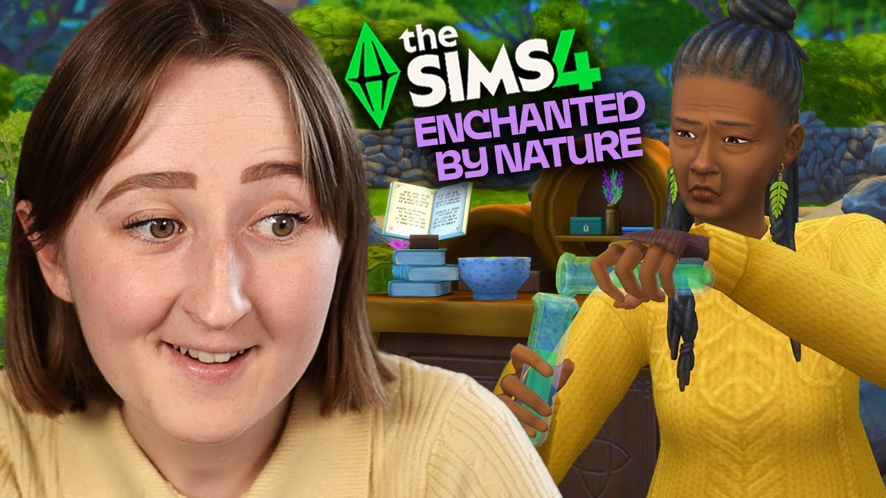 Playing the APOTHECARY CAREER in The Sims 4: Enchanted By Nature