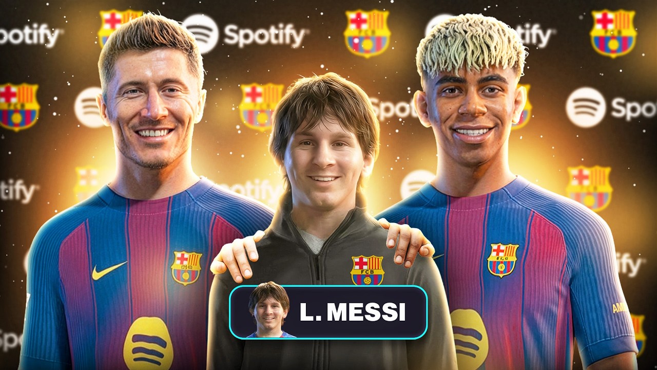 KUPIŁEM MŁODEGO MESSIEGO do OBECNEJ BARCELONY w FIFA 26!