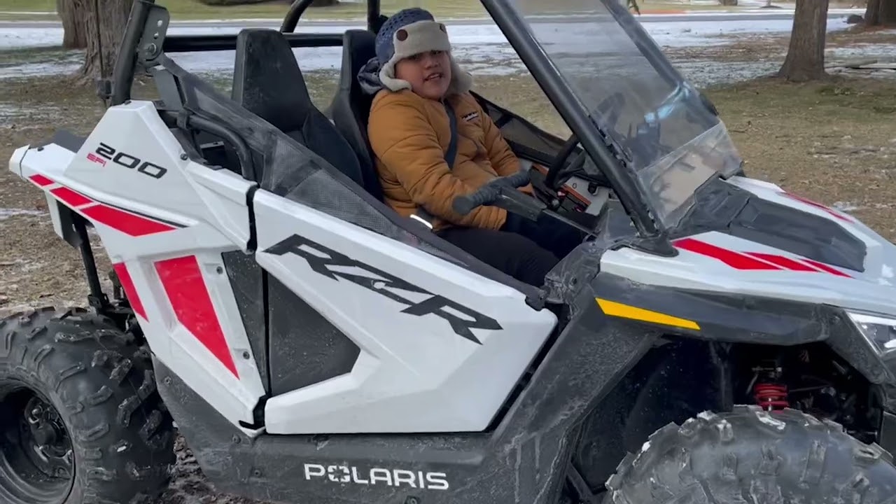 My new toy! Polaris 200 rzr