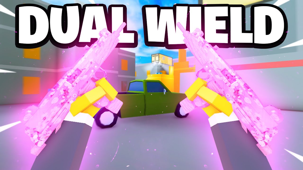 New DUAL WIELD UZI are INSANE in Bad Business