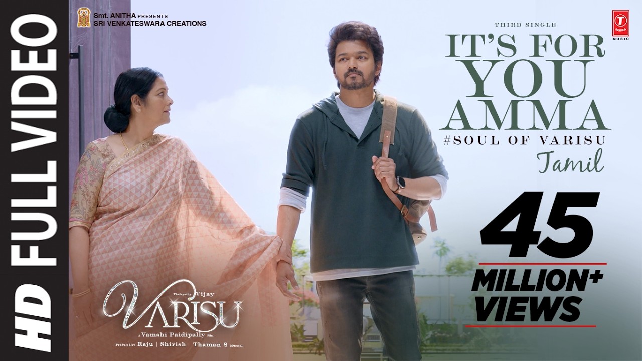 Full Video: Soul of Vaarasudu | Vaarasudu | Thalapathy Vijay | Vamshi Paidipally, KS Chitra,Thaman S
