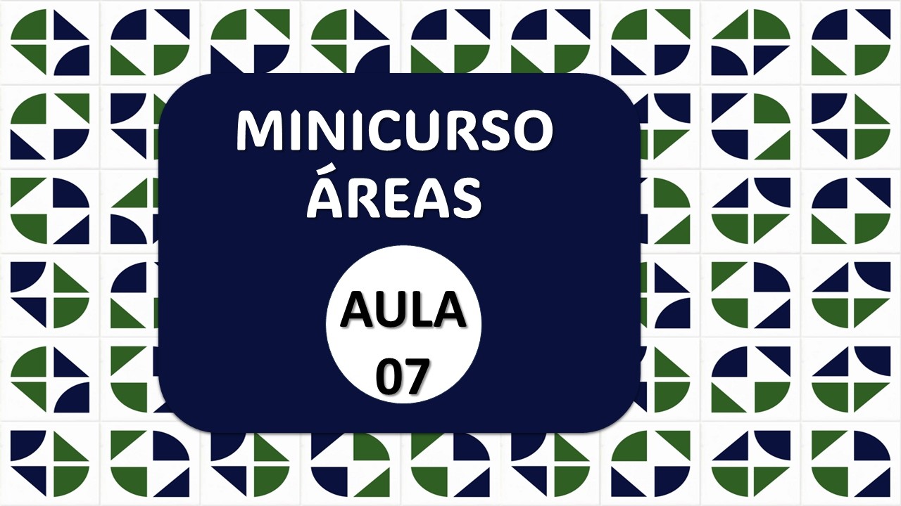 Aula 7: Área de um triângulo obtusângulo.