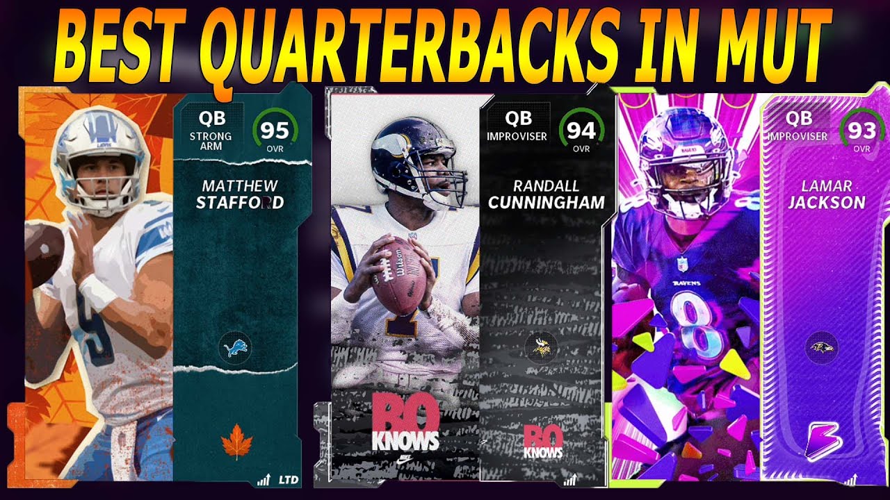 BEST QUARTERBACKS IN MADDEN 22 ULTIMATE TEAM (UPDATED)
