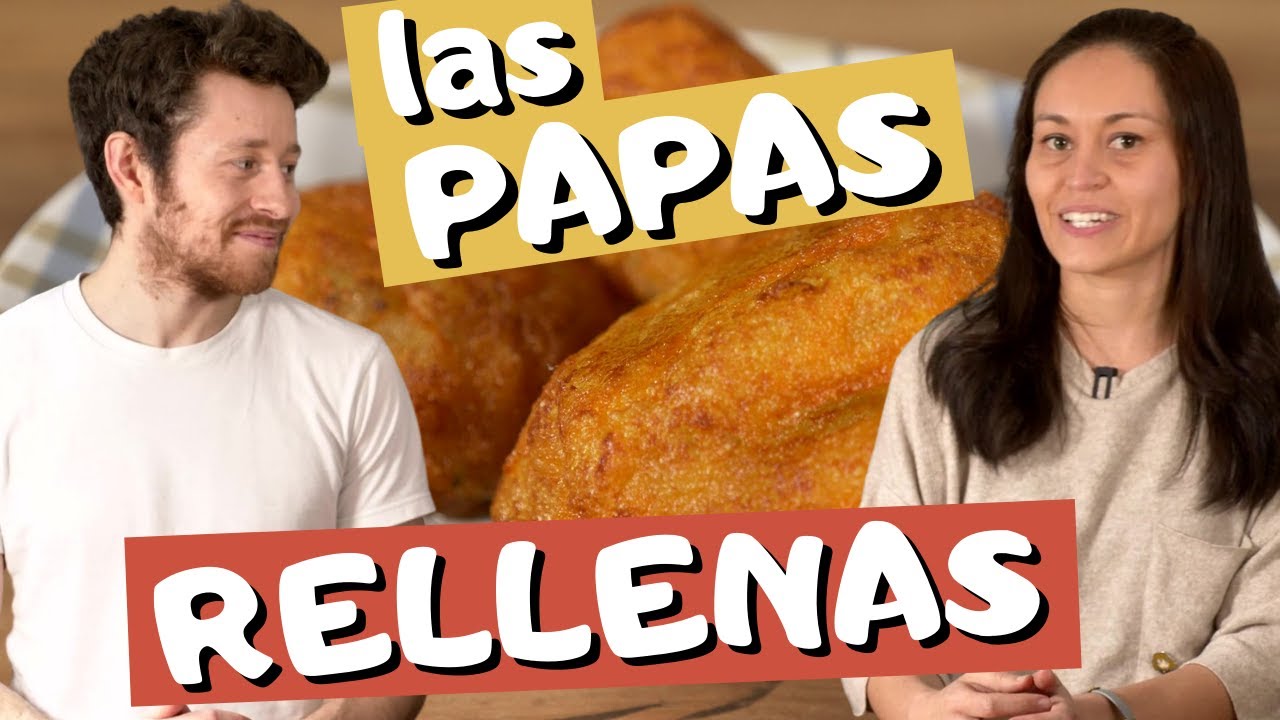[Espagnol en cuisine] Las PAPAS RELLENAS colombiennes avec Alejandra 🇨🇴