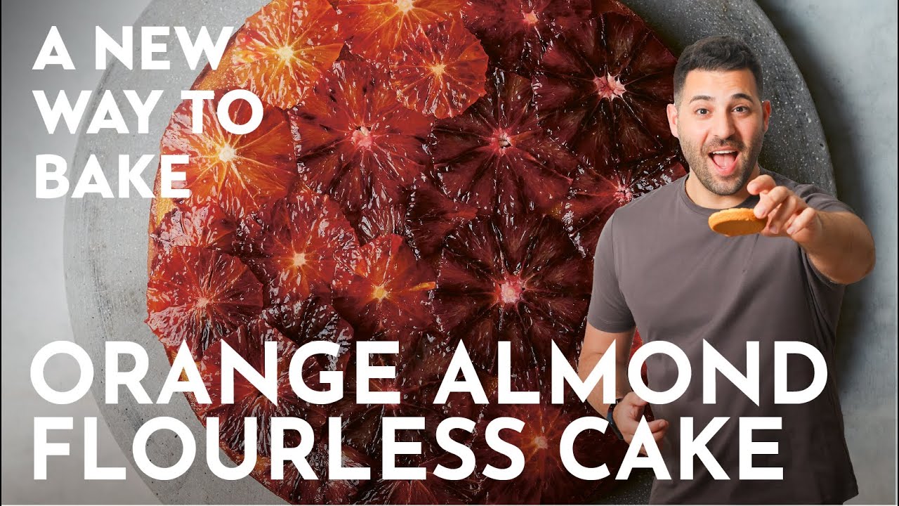 How to make a stunning Orange and Almond Flourless Orange Cake, 100% naturally plant-based