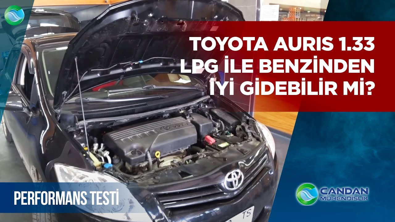 Toyota Auris 1.33 LPG ile Benzinden İyi Gidebilir mi ? LPG Max. Hız 200 Km/h