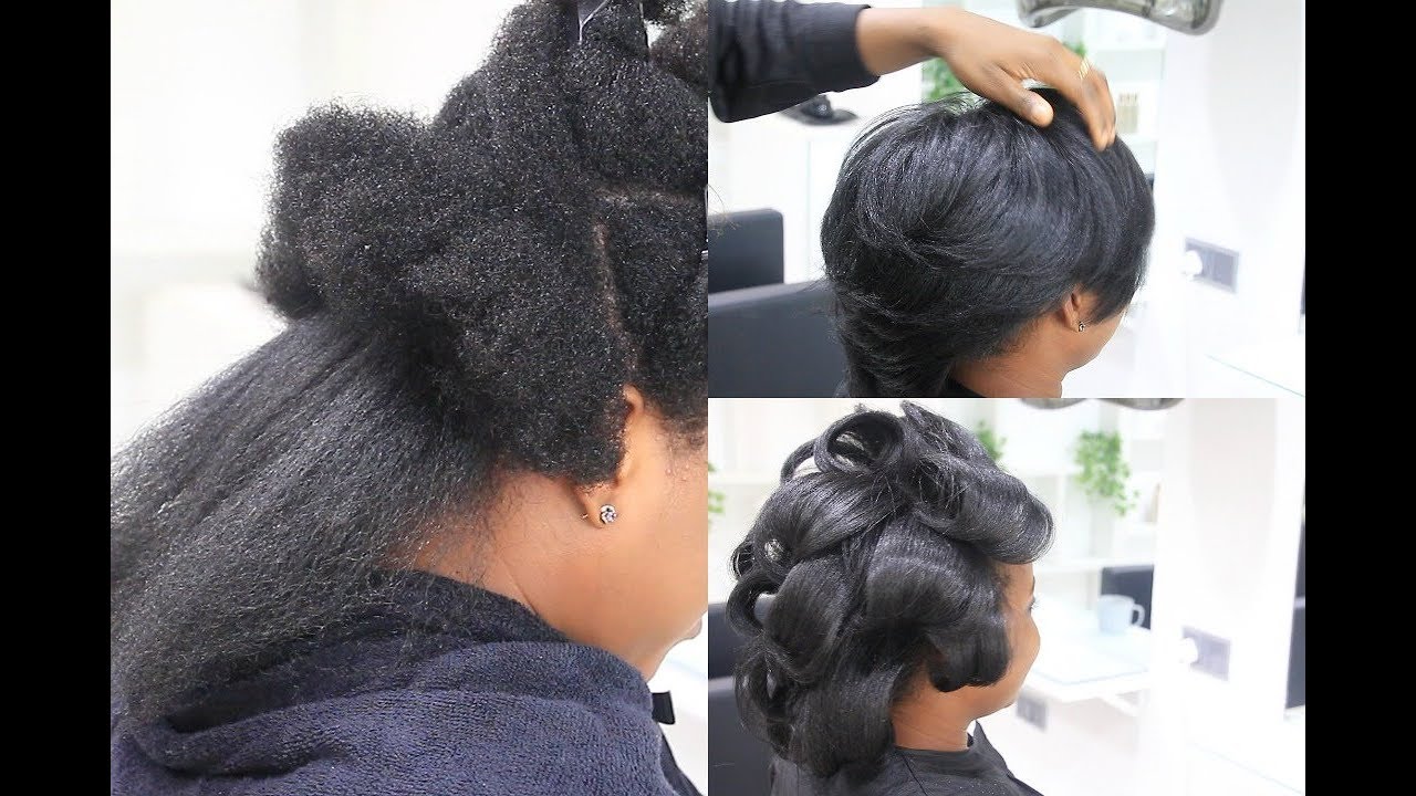 Sooo...She Got A Silk Press in Nigeria & This Is What Happened.. || 35,000 Naira Service