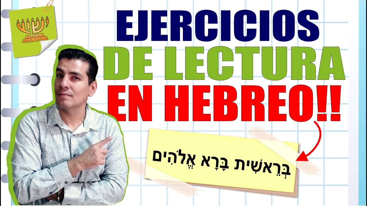 Ejercicios de LECTURA en HEBREO!! │ Lección # 9  ​​​​EN VIVO!!