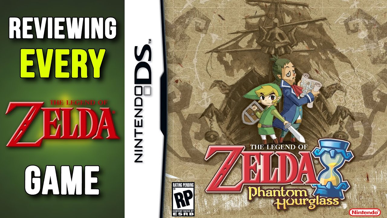Обзор КАЖДОЙ игры серии Zelda — Phantom Hourglass (Nintendo DS)