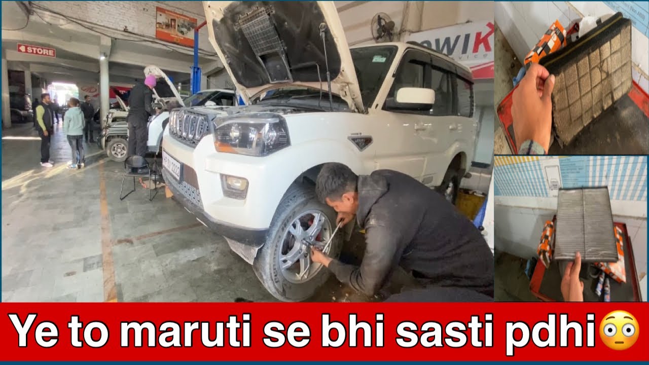 Mahindra scorpio completed 110000 kms |Service after 100000 kms| DS Vlogs