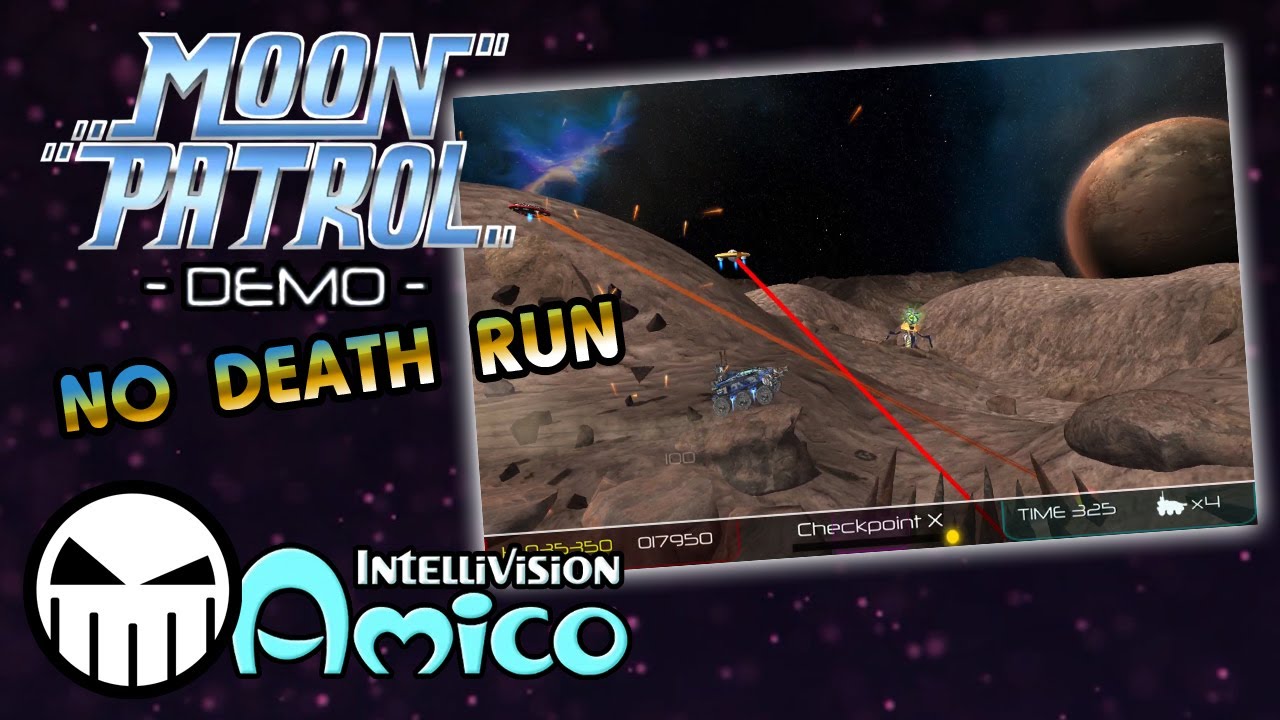 Amico Moon Patrol Demo - No Death Run
